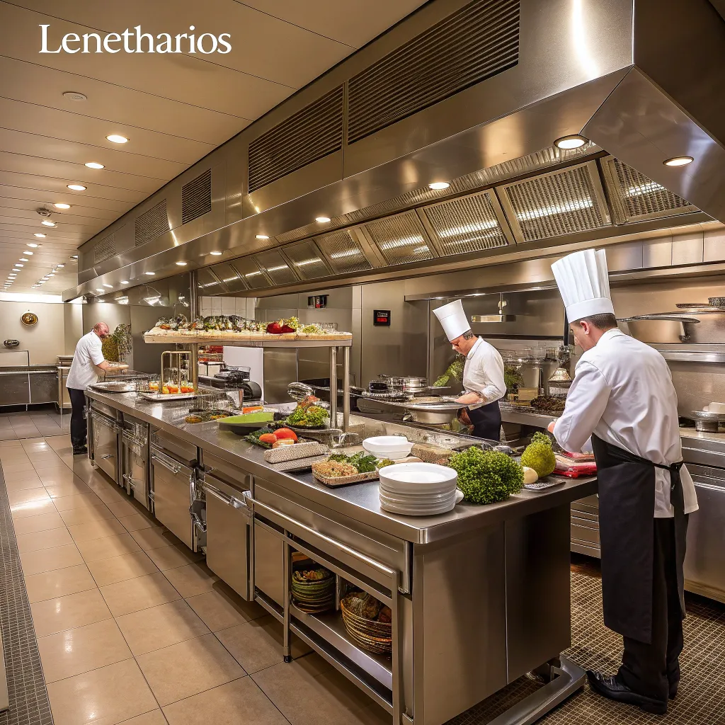 Lentharios professional kitchen